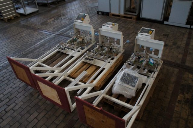 Air Products Gasguard 250 Gasflessenrek