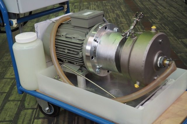 Kalteren Radiaal Zuigerpomp Opstelling