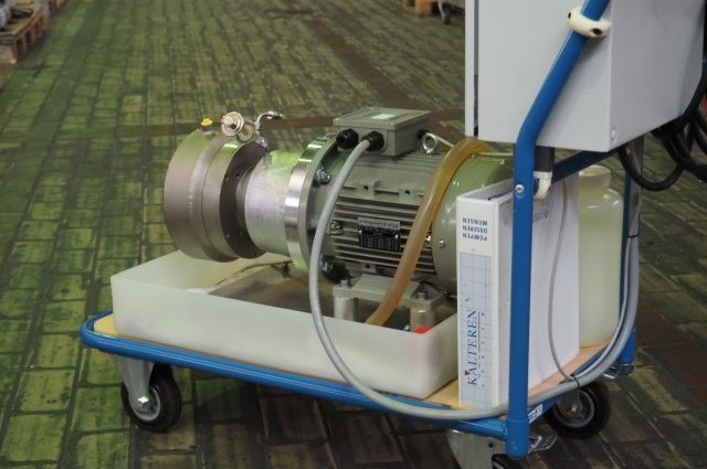 Kalteren Radiaal Zuigerpomp Opstelling