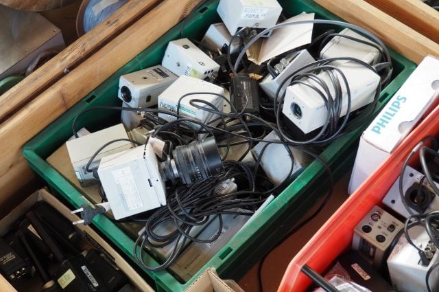 Diverse Mix CCD camera's