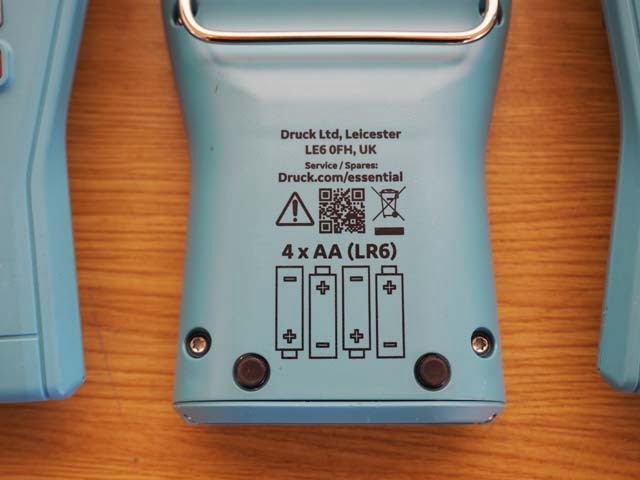 Druck DPI 705E Digital pressure Indicator (4) - Industriële Veiling ...