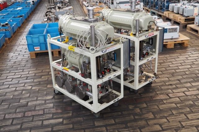 Ebara 80 x 25 Booster-Vacuümpomp Combinatie