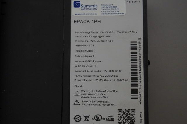 Eurotherm Epack-1PH Thyristor - Power controller