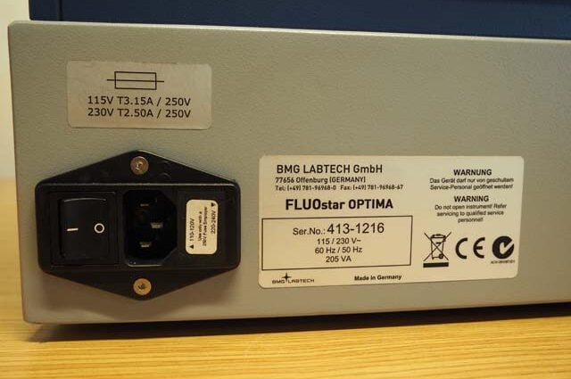 Fluostar Optima micro plate reader - Industriële Veiling Eindhoven