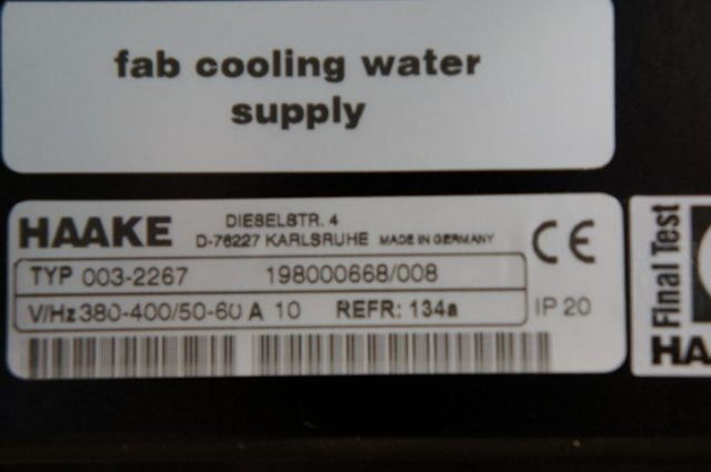 Haake Waterkoeler - Omloopkoeler - Koelunit