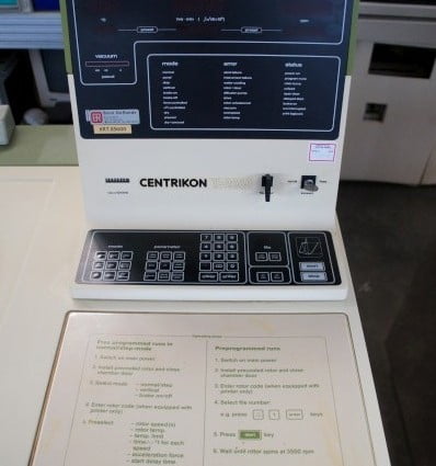 High speed ultra-centrifuge Kontron Instr. Centrikon T-2060