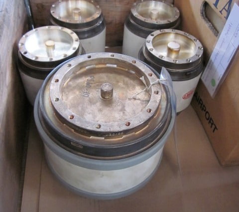 Hoogfrequent condensator 25000 V.