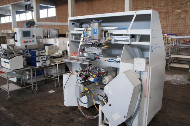 IP Semi Automatische Tampondrukinstallatie / Tamponprinter