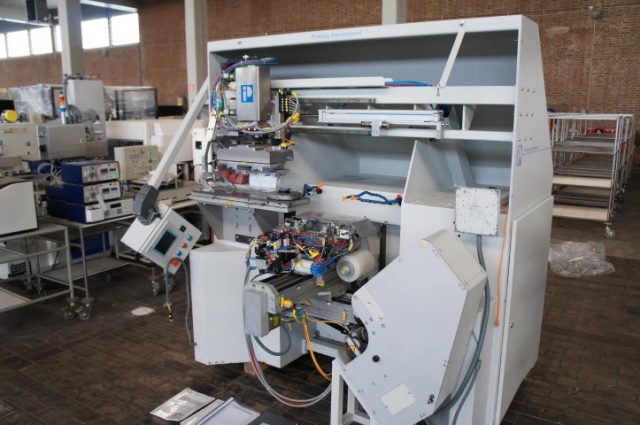 IP Semi Automatische Tampondrukinstallatie / Tamponprinter