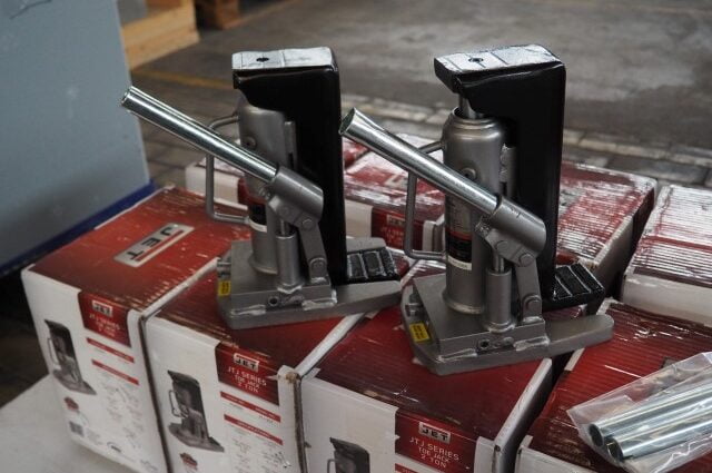 JET JTJ-2ST Hydraulische Machinekrik / Teenheffer 2 ton