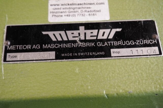 Meteor-Universal ME 301 Präzisions Wickelmaschine