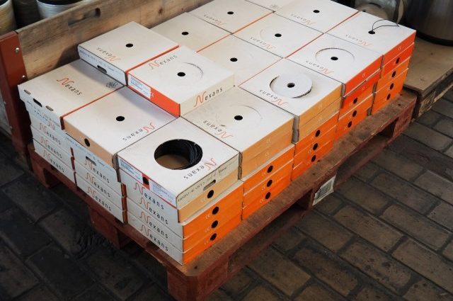 Nexans enkeladerige kabel 0.5mm 100mtr