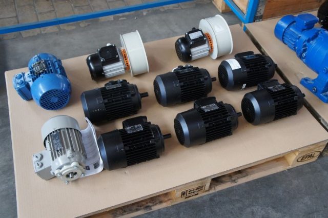 Diverse nieuwe elektromotoren