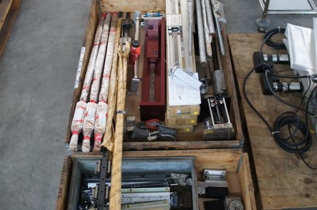 Partij spindels-geleidingen, diverse mix