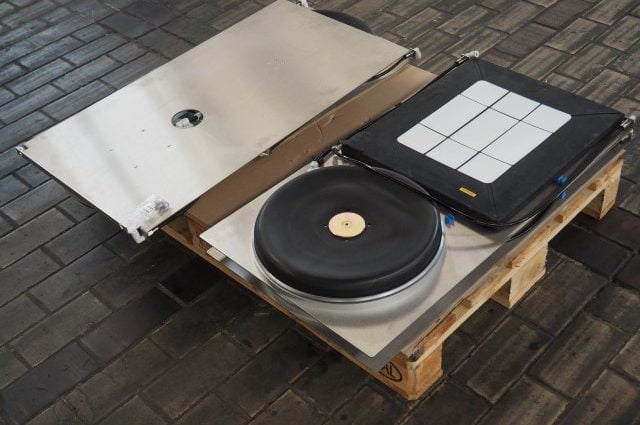 Set Pneumatic Air Skates for moving equipment