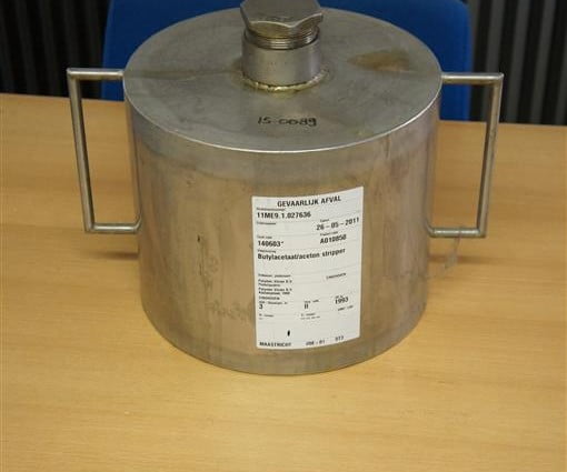 RVS tank, chemotank- met draaidop