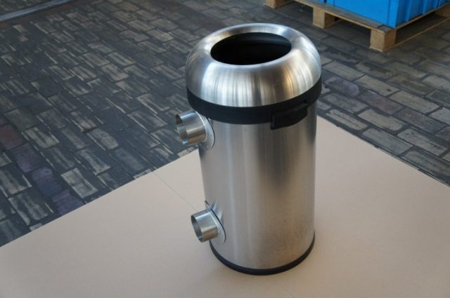 Simplehuman Chemie Afvalbak met afzuigaansluitingen