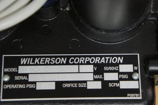 Wilkerson DEO-DE-000 Luchtdroger