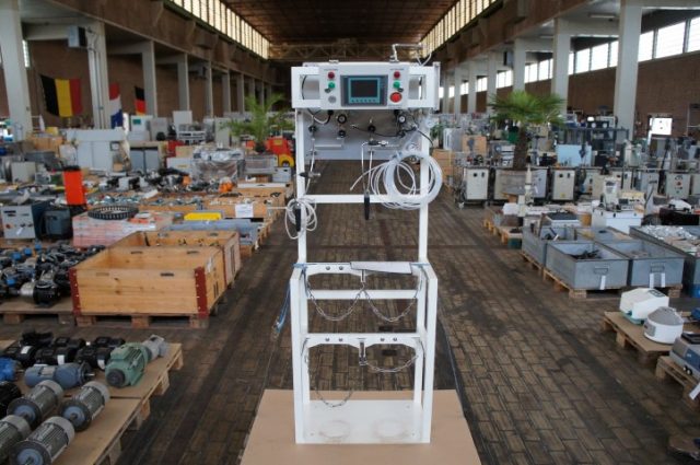 Gasflessen Opstelrek met controller